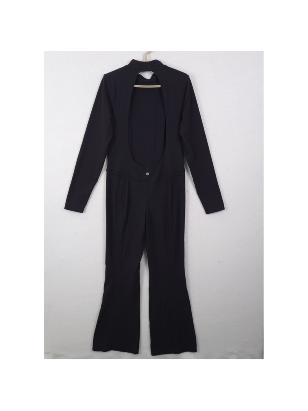 Black Long-Sleeve Fitted Jumpsuit bodysuit lululemon large / xl - Picture 5 of 10